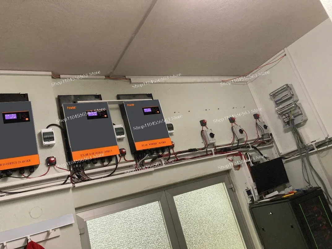 Hybrid Solar Inverter 5.5Kw Mppt 48V - 5,5 kW 3-fase hybride zonne-omvormer met