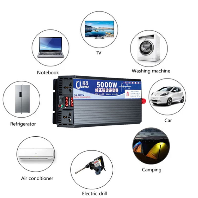 4000 W/5000 W/5500 W/3000 W Zu - Inverter Pure Sine Wave 60Hz 120V 3000W recensie en prijs