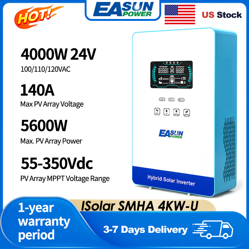 EASUN POWER 4KW 110V Off Grid  - Grid Tie Inverter Limiter 2000W recensie en prijs