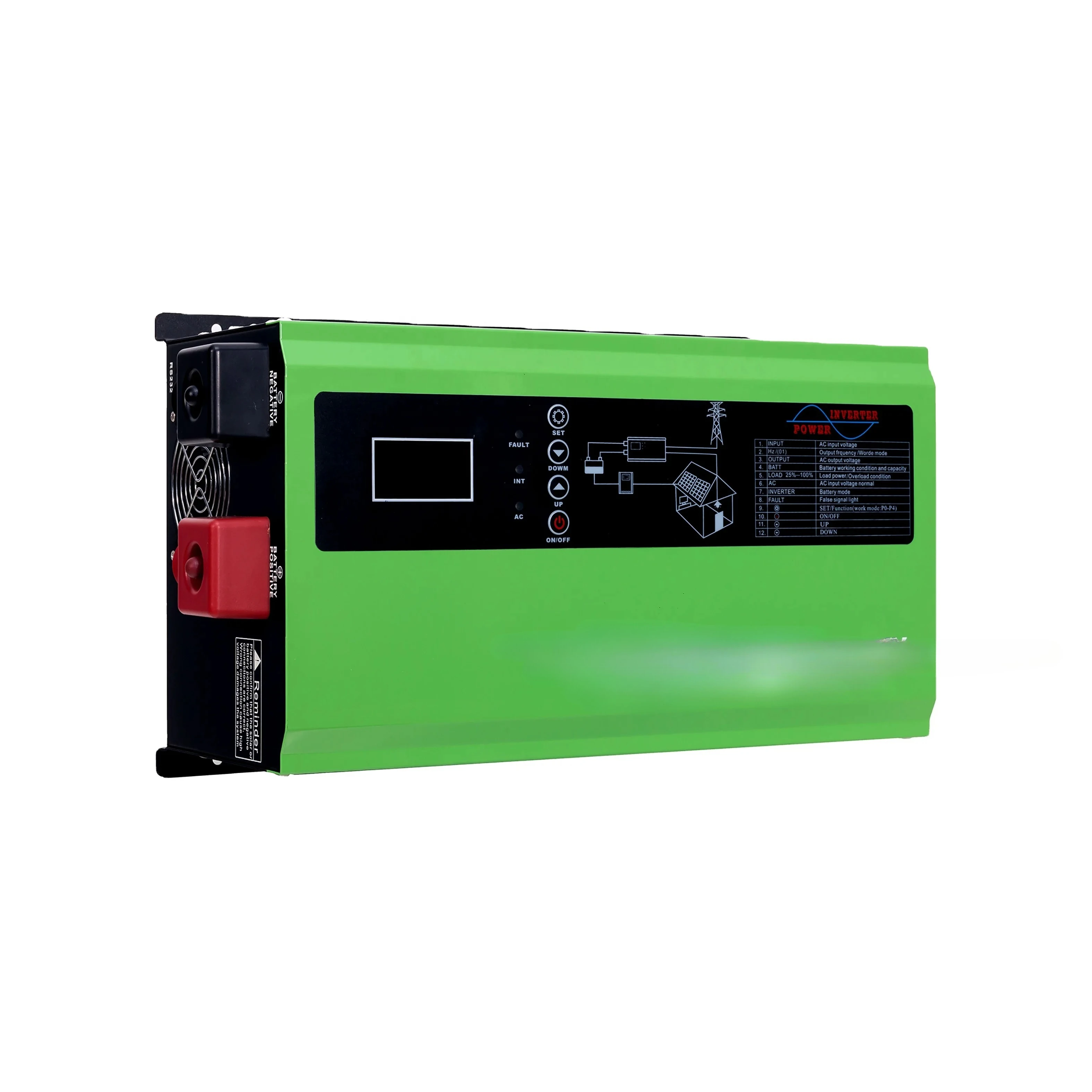 Omvormers en omvormers voor zo - Off Grid Solar Inverter 48V 6000W recensie en prijs